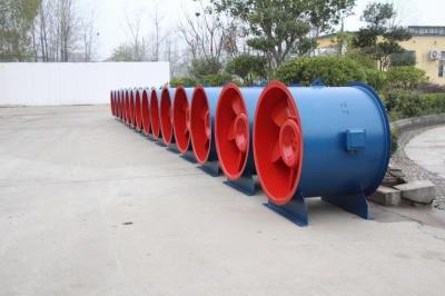 ISO9001 Cold Rolled Steel Fireproof Extractor Fan Horizontal Roof Type