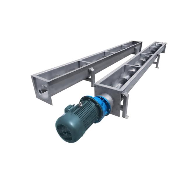 Stainless Steel Heat Resistant Customizable Screw Auger Conveyor for Power Plants and Industrial Use