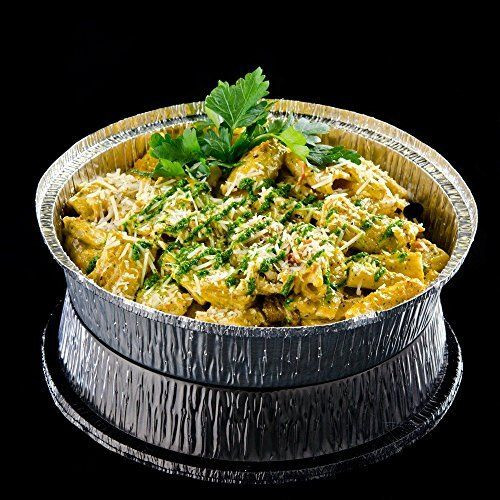 186x37mm Round Aluminium Baking Trays Disposable FDA 7 Inch Round Foil Pans