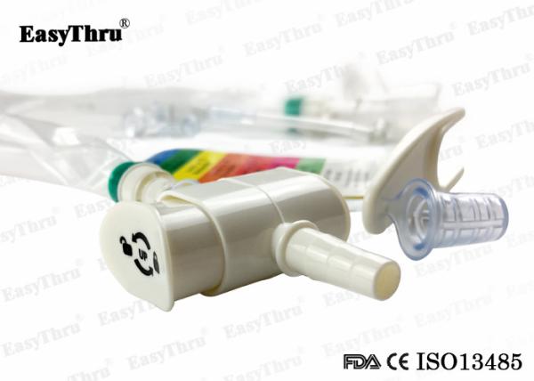 PU sleeve Tracheal Suction Catheter Transparent Multi Function
