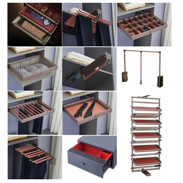 ODM Bedroom Wardrobe Closets Simplicity Children with 2 layer 400mm