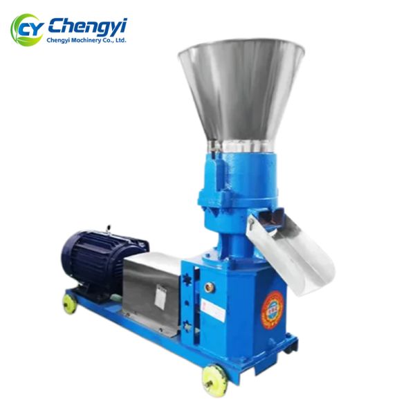 Reinforced Iron Poultry Feed Pellet Machine 200 kg/h Animal Feed Pelletizer