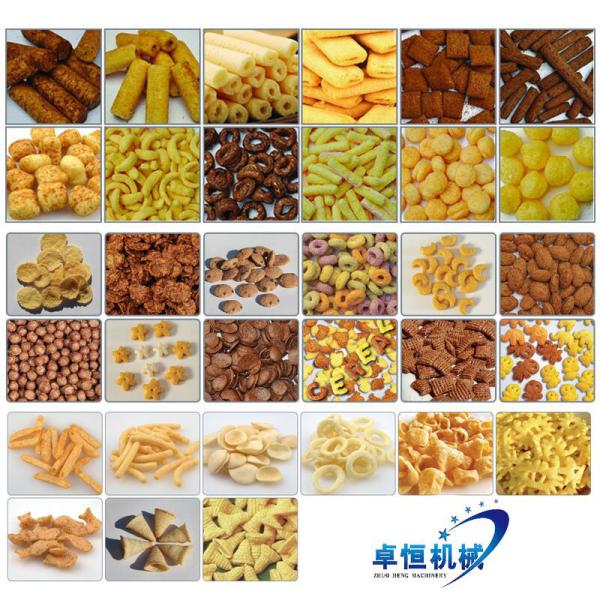 Simens Motor Small Capacity Puffed Corn Rice Grain Flour Snacks Food Extruder for Food