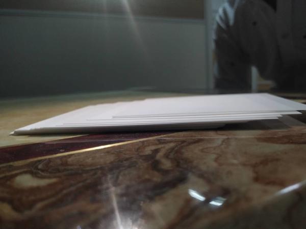 feuilles en céramique de l'alumine AL2O3 de l'épaisseur 95% de 0.25mm