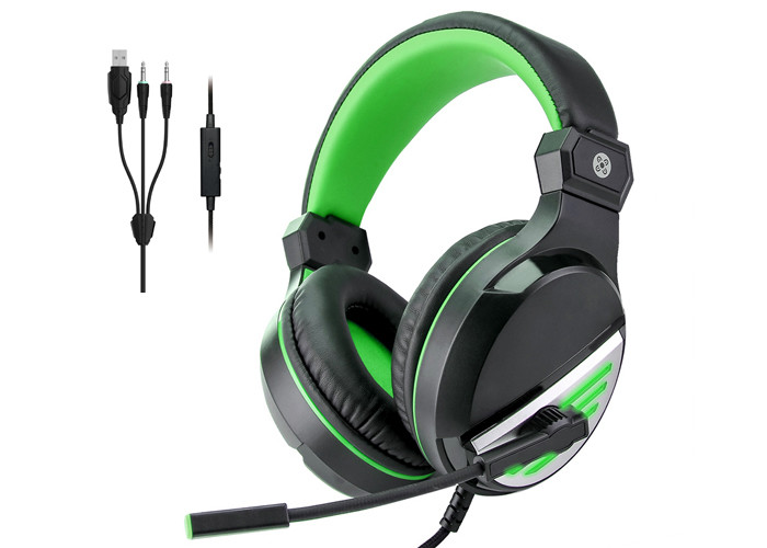 штепсельная вилка 2x3.5 привела света ABS Xbox одно шлемофона игры связал проволокой FCC