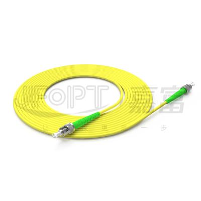 Corde de correction optique de fibre du mode unitaire LSZH de St de St OS2 G652D G657A1 G657A2