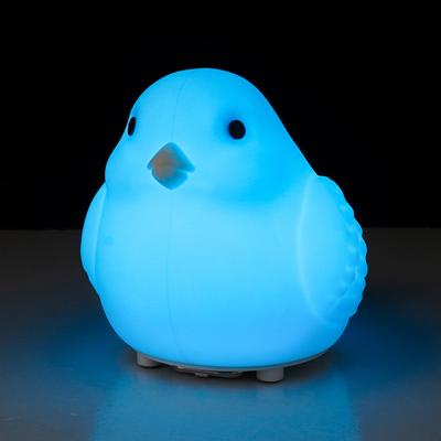 Luz noturna de pinguim ajustável com alimentação USB