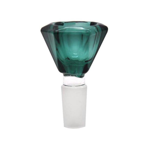 мужская часть 14mm шара стекла диаманта кальяна 2inch для кальяна трубы водопровода