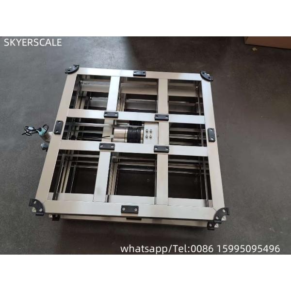 304 Stainless Steel 500x500mm 500kg Digital Bench Scale Frame With Platform