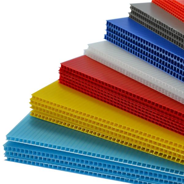 Moisture Proof 10mm Coroplast Corrugated Plastic Sheets 6mm Coroplast Sheets