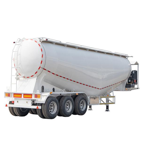 CIMC 3 essieux 50 mètres cubes pour le transport du ciment