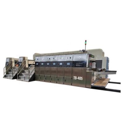 Impressora Flexo de Alta Definição Slotter Rotary Die Cutter With Stacker 220V/380V/440V