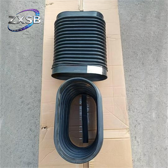 SHACMAN Delong F3000 Heavy Duty Truck Rubber Air Inlet Corrugated Hose Pipe DZ93259190006