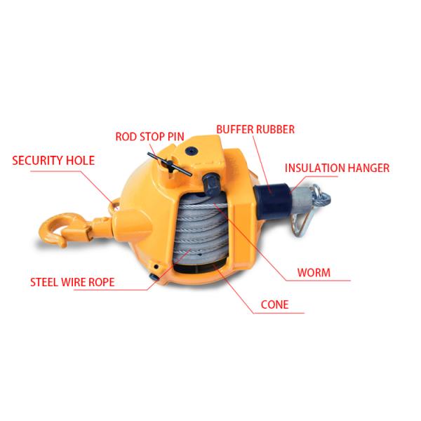 Carbon Steel Spring Weight Balancer Light Weight Convenient Operating hanging tools spring tool balancer