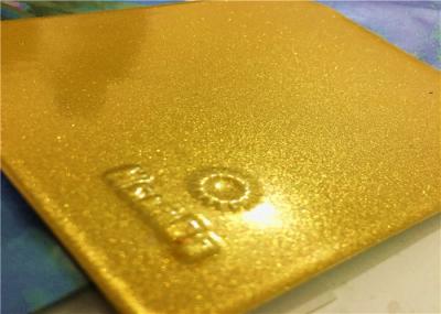 Revestimento metálico ligado do pó do ouro com estabilidade e desempenho exteriores altos