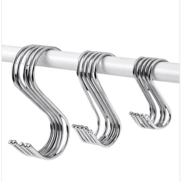 Stainless Steel Metal Hanging Heavy Duty Adhesive Wall Coat Hooks for Clothes M2.5 M3 M4 M5 M6 M8 M10 M12 M14 M16 M20