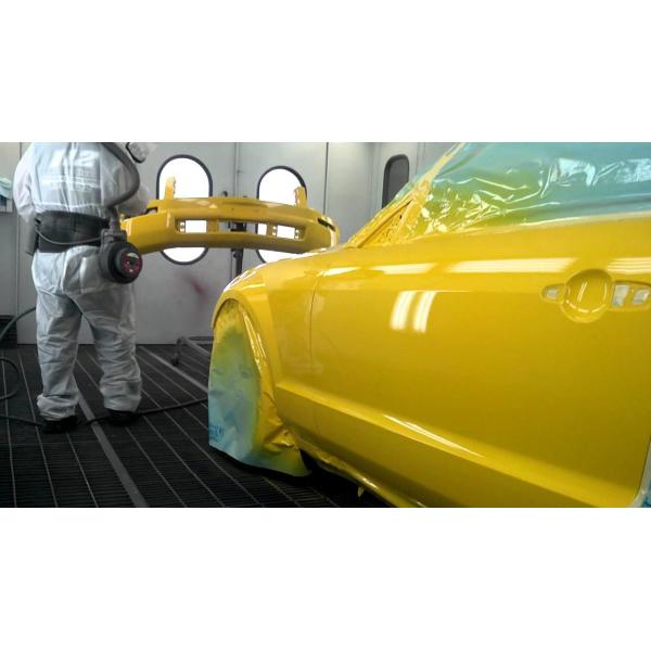 1K2K High Gloss Low VOC Environmentally Friendly Lemon Yellow Car Spray Paint