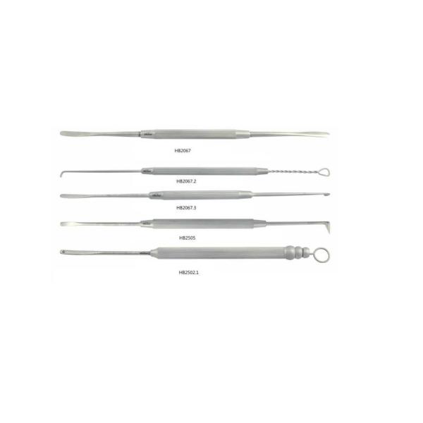 Nasal Septum Elevator Cerumen Hook Reusable Surgical Needle Hook for ENT Instruments