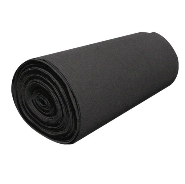 99.99% Activated Carbon Pre Filter Media Roll With High Odor Remove Efficiency