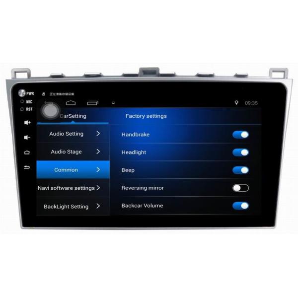 Ouchuangbo 10.1 inch stereo navi navigation android 8.1 for Mazda 6 2008-2012support mp3 mp4  usb quad core
