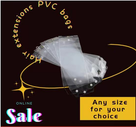 Шелковые пакеты для удлинения волос на заказ Размер принят 2023 Пакетные пакеты для волос