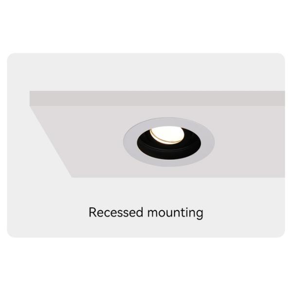 Recessed Spotlight Downlight Frame Anti-Glare GU10 MR16 Commercial Adjustable