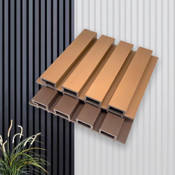 Moderno estilo de design de Damasco exterior exterior painéis de parede WPC para padrão de revestimento