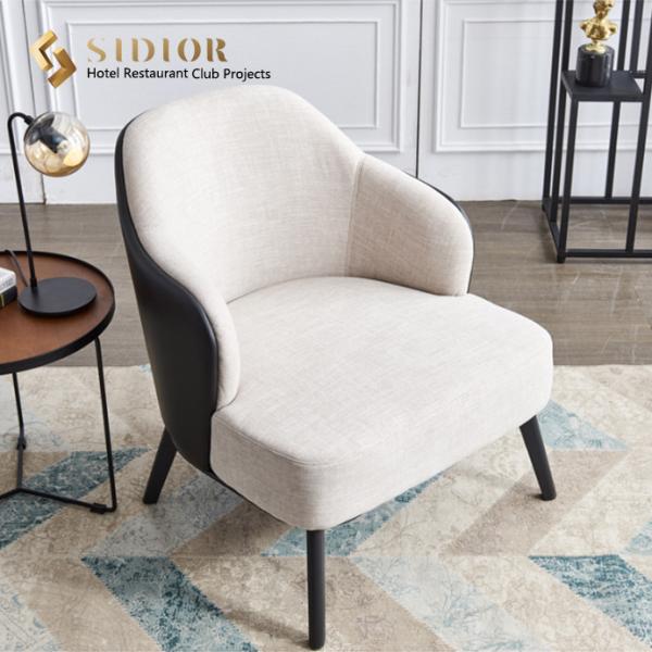 Living Room Leisure Sofa Chair W75cm Velvet Tufted Armchair SGS Approved