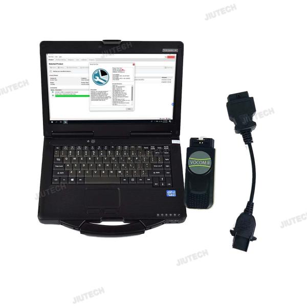 Cf53 Ноутбук для vocom Vocom Ii 88894200 Диагностический инструмент Mini Для грузовиков Автобус Fh/Fm4 Euro6/Ud Строительство