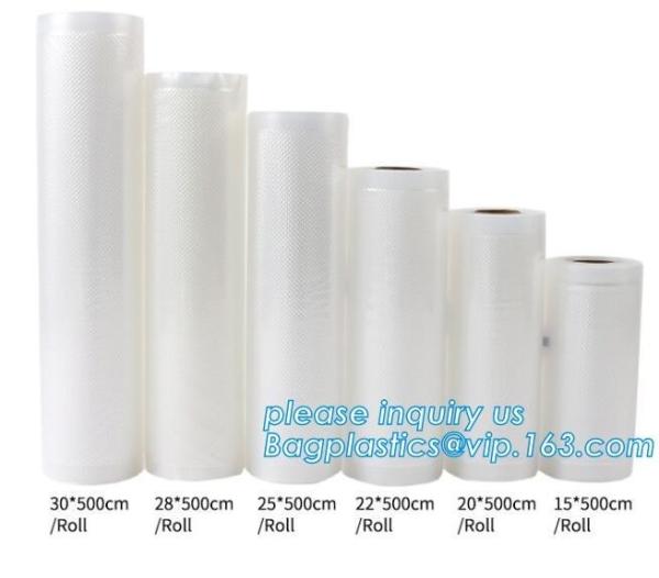 Large 11 x 50' Commercial Grade Vacuum Sealer Food Saver Storage Roll Bags, Vacuum Bag packaging snack/plastic food gra