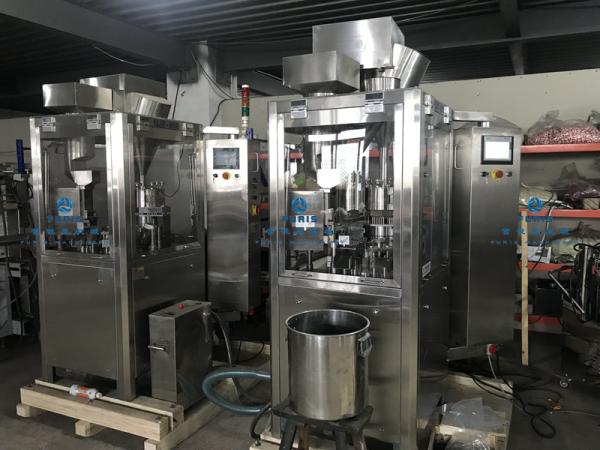 Capsule Filler  Machine For Powder / Capsule Filling Machine For Pallet 800 Capsules / Min