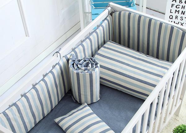 Cuddle Bed Reducer Baby Crib Bedding Sets Durable Design 100% Cotton