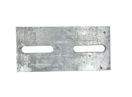 Plaques d'acier soudé de 10 mm intégrées dans la plaque d'acier de béton intégré