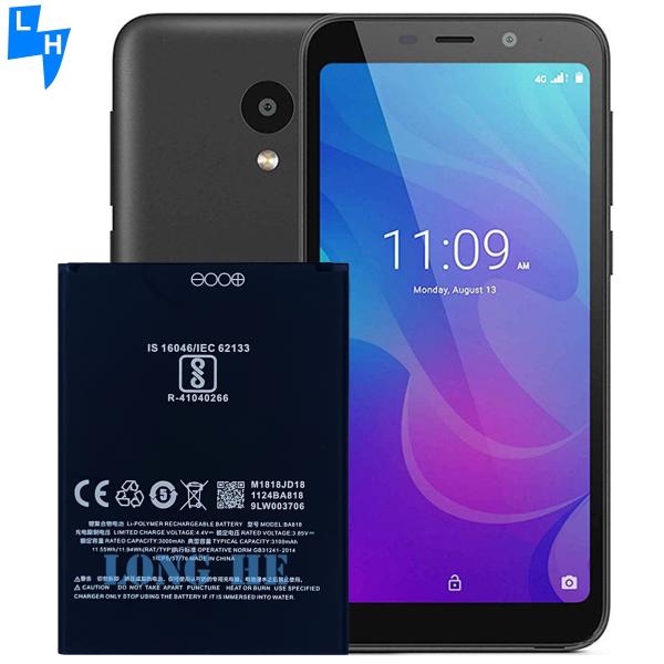 100% de capacité compatible 3100mAh BA818 Batterie pour Meizu C9 Pro M819H C9 M818H Batterie pour téléphone portable