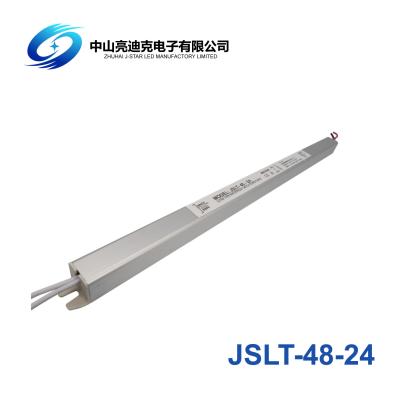 DC 24V 48W 2A Slim LED Power Supply 188*18*18mm Single Output​