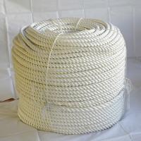 12 mm x 200 m 3 fios Branco Cor Marinha Corda de nylon Corda com dedal