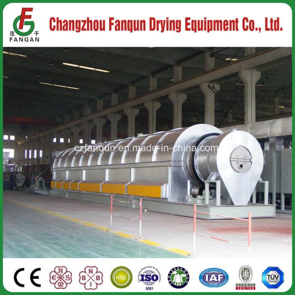 CE ISO Rotary Drum Dryer Continuous Rotary Dryer Kiln 8M Length