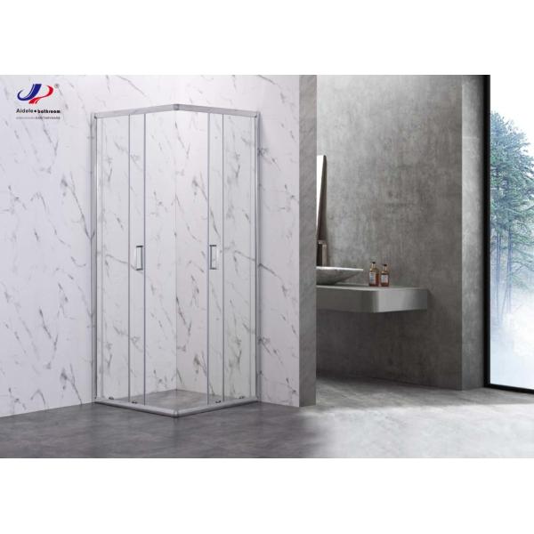 Elegant Shower Enclosures With 4/5mm Tempered Glass And Alum Frame For A Mordern