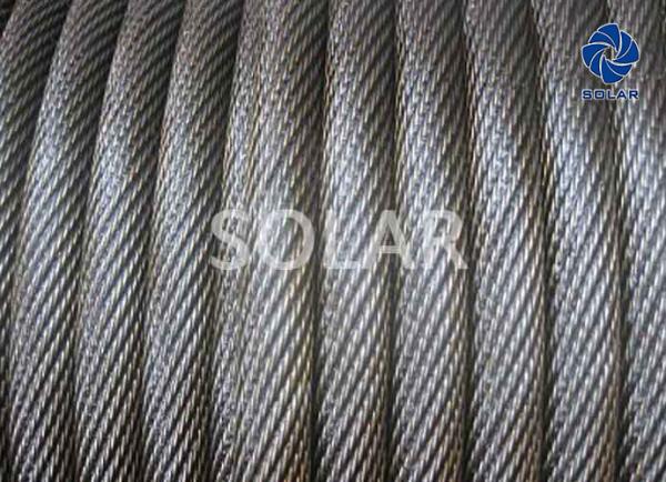 18xK19S+WSC Compaction Heavy Duty Steel Wire Rope For Lifting Equipment