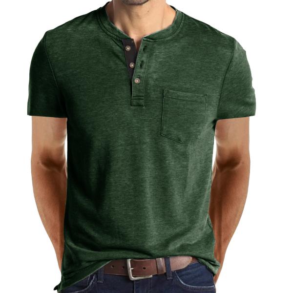 Short Sleeve Men Cotton T Shirts Henry Sympathized With Europe And America