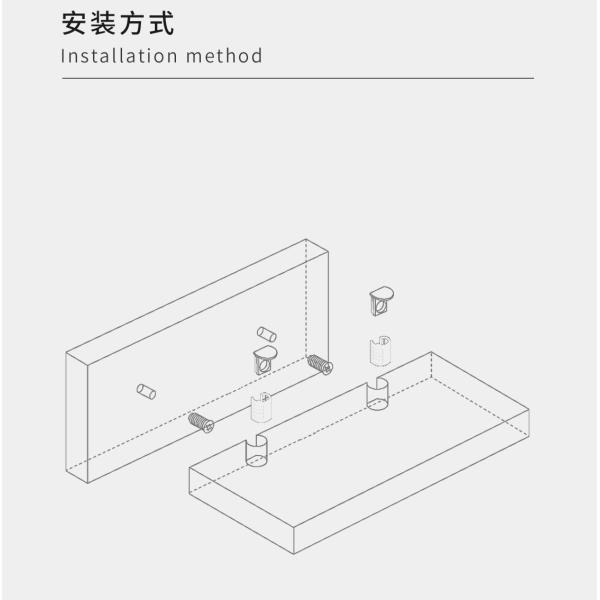 12*12мм цинковый сплав Шелковые стойки, мебель плоской упаковки