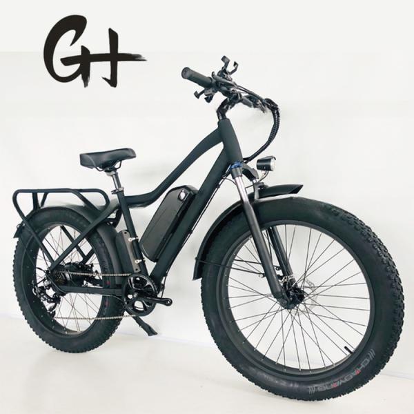 Disc Brake 750W 48V Lithium Battery Adult E Bike Fat Tire Electric Bike 26 inch with Max Speed of 30-50Km/h