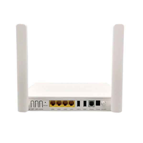 HK668 AC WiFi Gpon Ont Xpon ONU 2.4G 5g 4ge 1pots FTTH Modem Compatible with Huawei Zte Fiberhome Olt
