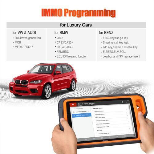 Xhorse VVDI Key Tool Plus Pad Global Version Avancée Complète - Jetons MB Illimités Gratuits et ID48 96 bits 3 Jetons par Jour pendant un An