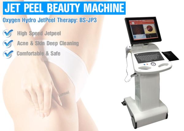 OEM Water Oxygen Jet Peel Oxygen , Skin Rejuvenation Machine For Facial Peeling