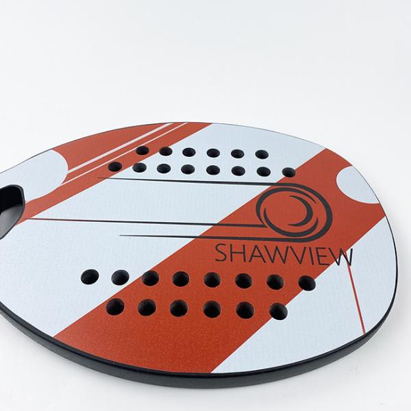 Mid Balance Tennis Paddle 3k Carbon EVA 13 Beach Paddle Ball Racket