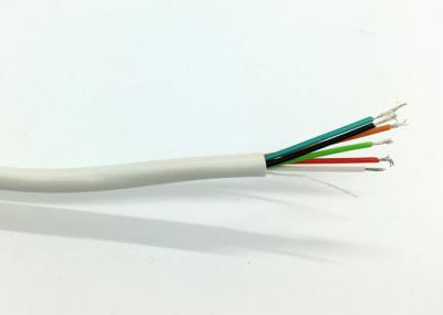 Único cabo protegido do sistema de alarme para prender o fio de cobre flexível do ² do assaltante 0.22mm