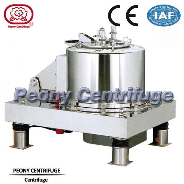 Manual Type Pharmacy Plate Chemical Centrifuge Filtration Equipment Food Top Discharge Centrifuge