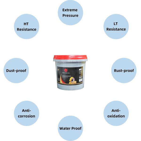 Affordable Anhydrous Blue Lithium Complex Base Grease for Heavy Machinery and Durable