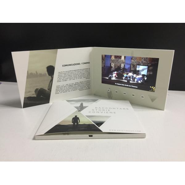 Tft Screen Digital Video Invitation Card For Communication Commercial Advertising